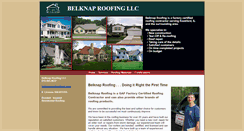 Desktop Screenshot of belknaproofingllc.com